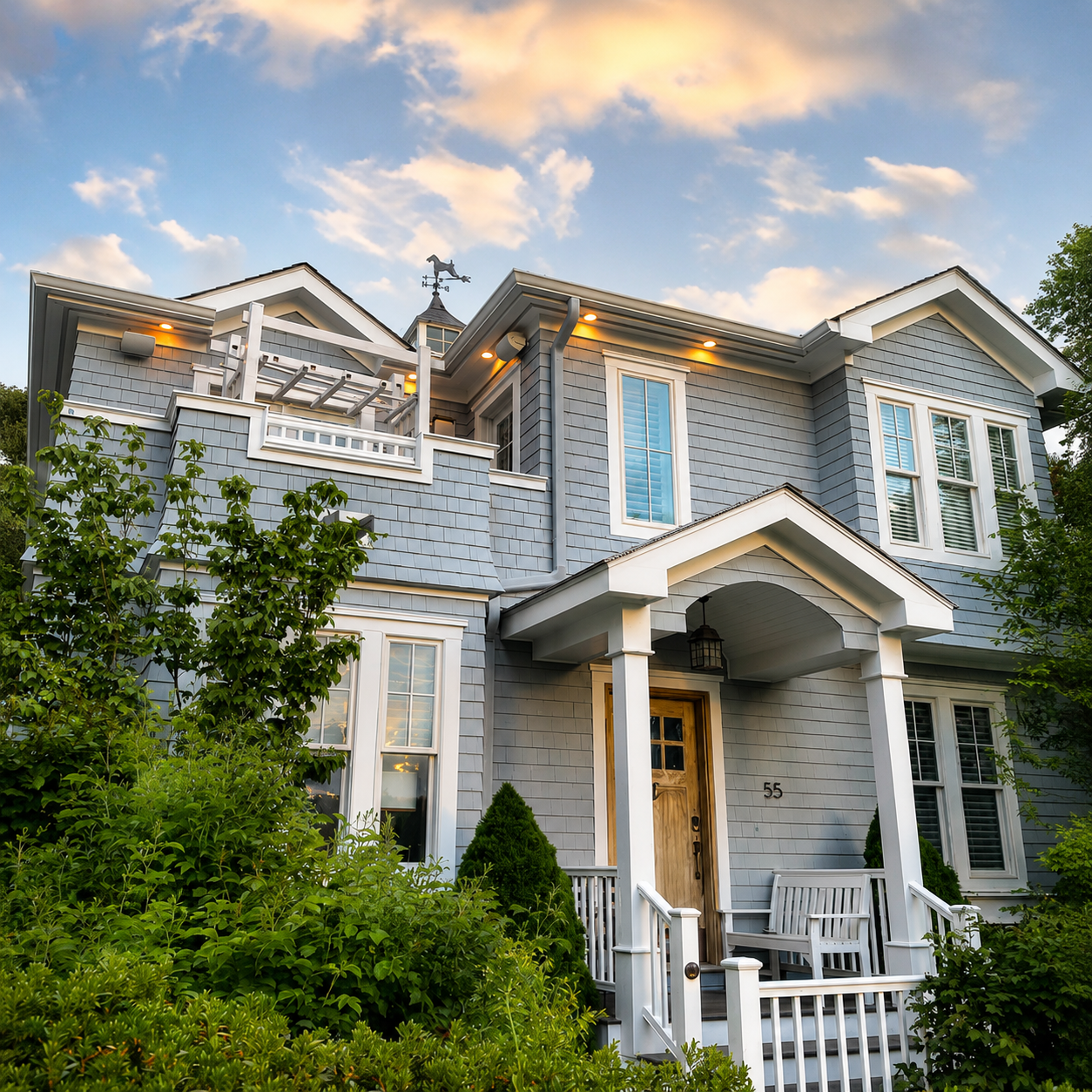 Pressure washing and soft wash services for Cape Cod homes