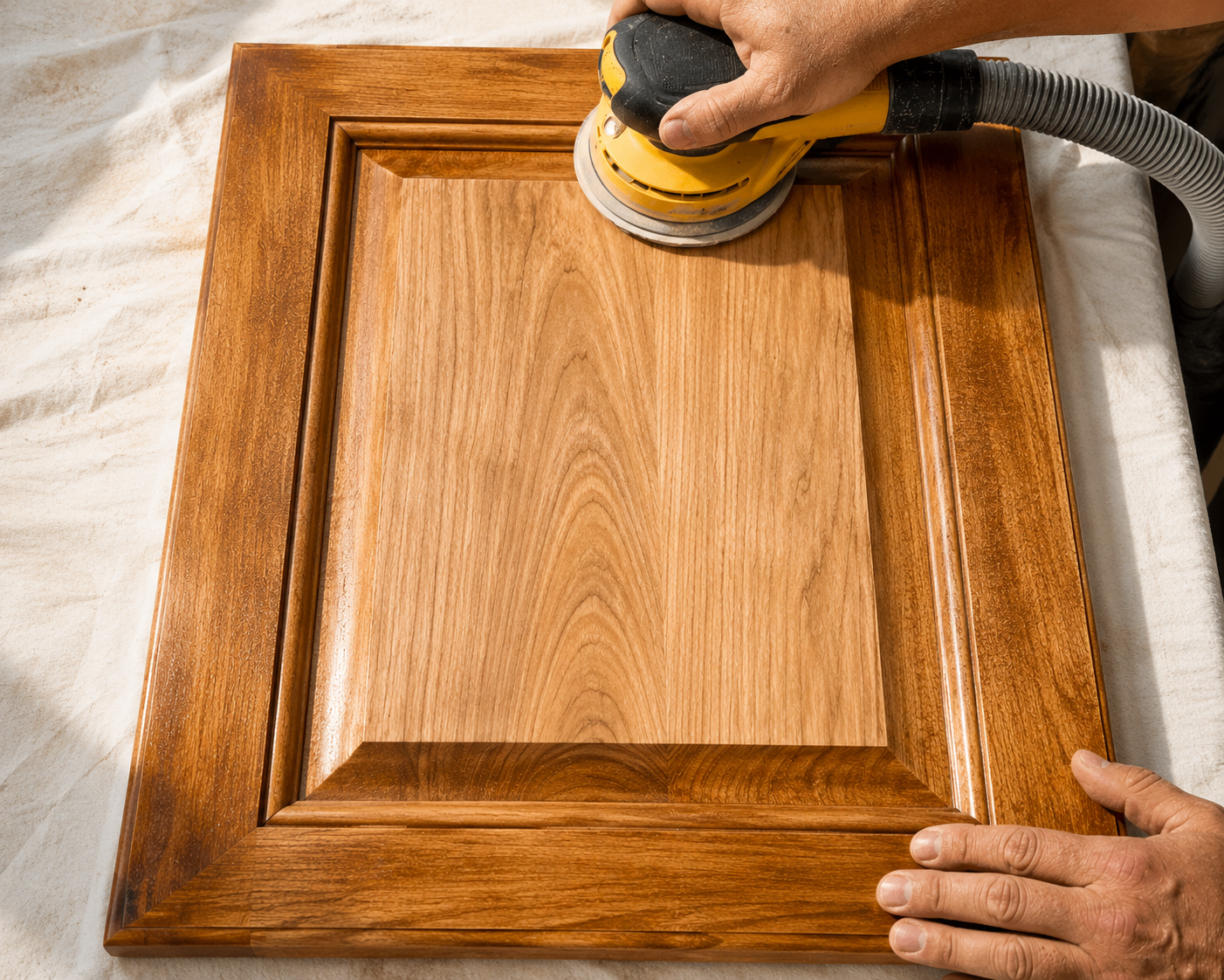 Wood staining in Hyannis by Compass Painting